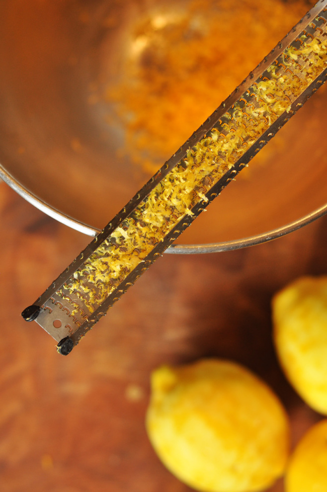 lemon zest