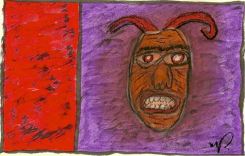 R-Basquiat- demon 11-004