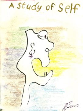 R-Self-Protrait as a bugs Bunny Villain