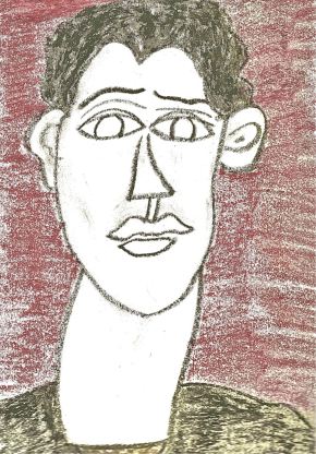 R - Self Protrait as a Young Artist