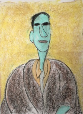 16- Marcel Duchamp Considering His Urinal