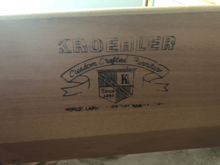 Refurnbished Kroehler Dresser 5