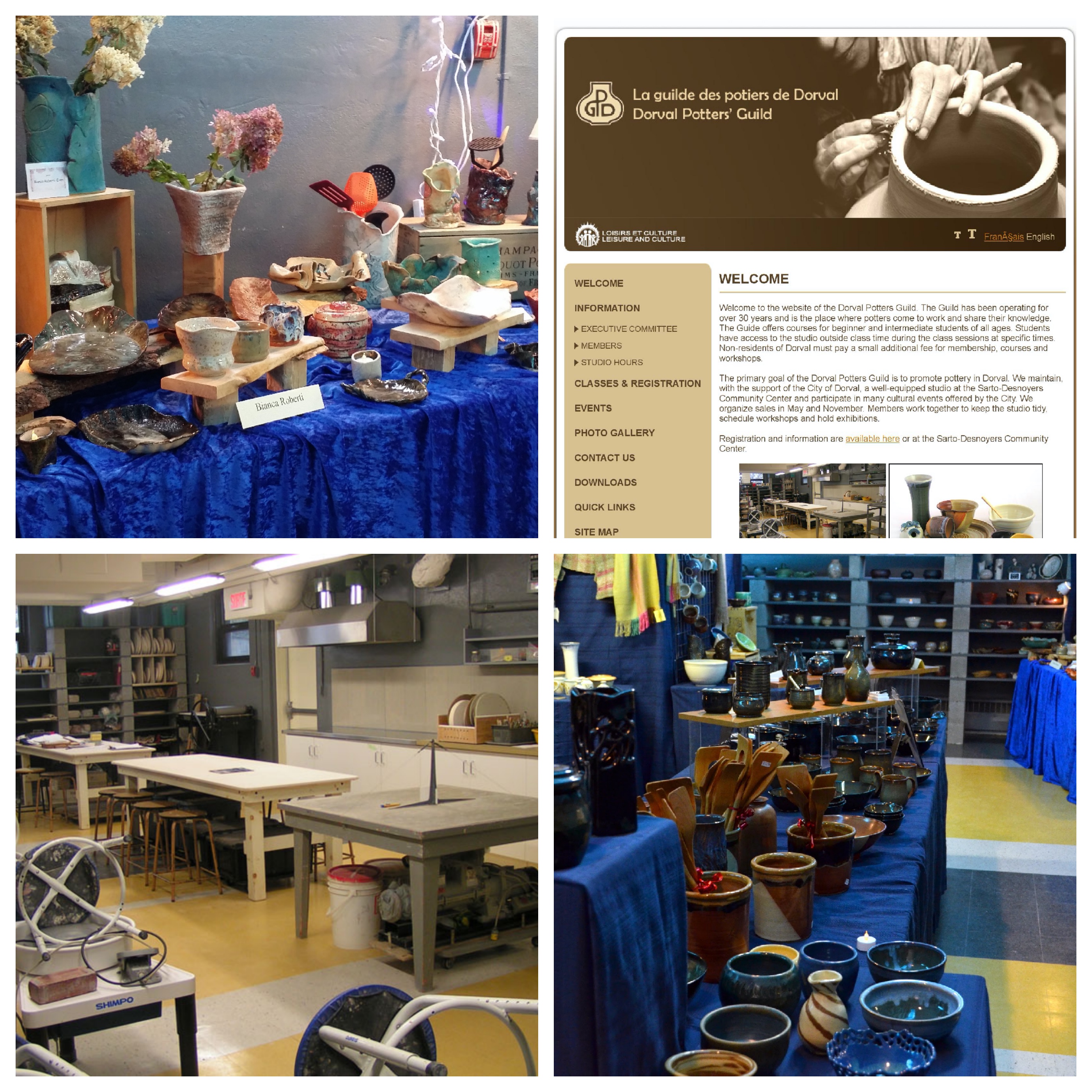 Come get your hands dirty and have some fun at The Dorval Potters Guild