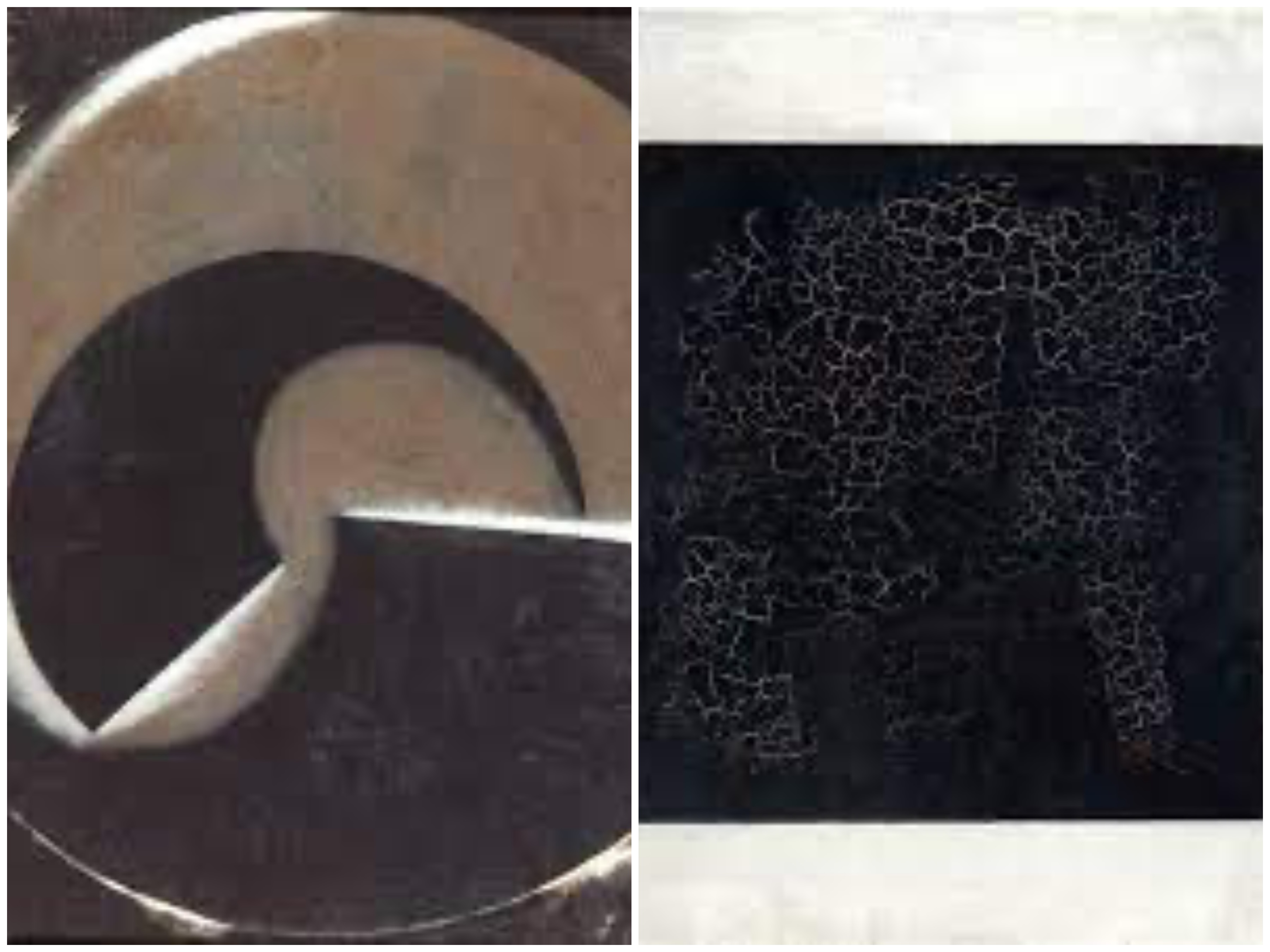 Compare and contrast Non-Objective Painting No. 80 (Black on Black